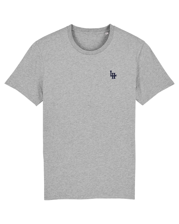 T-shirt LH Gris chiné (Marine brodé)