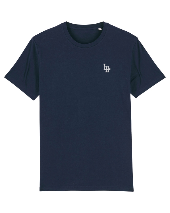 T-shirt LH Marine (Blanc brodé)