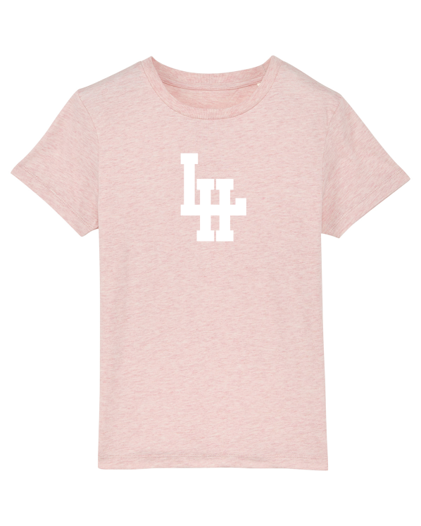 T-shirt LH Kid Rose-Crème chiné (Blanc)