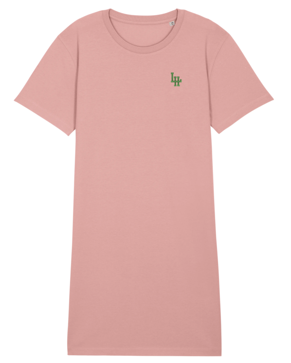 RobeT-Shirt LH Girl Rose Canyon (Vert Mousse brodé)
