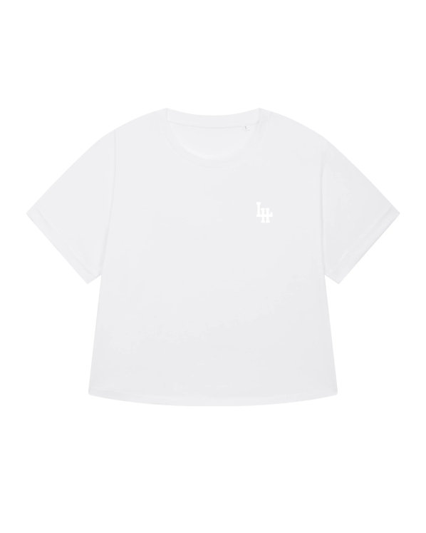 T-Shirt MR Bio LH Girl Blanc (Blanc brodé)