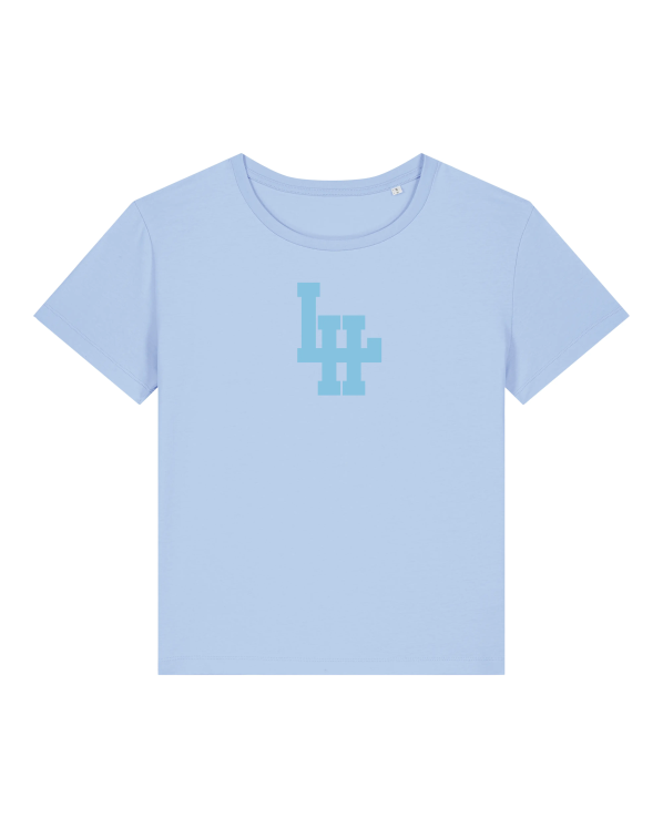 T-shirt Bio LH Girl Ciel (Bleu céleste)