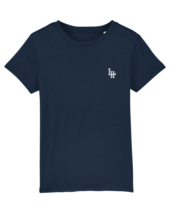 T-shirt LH Kid Marine (Blanc brodé)