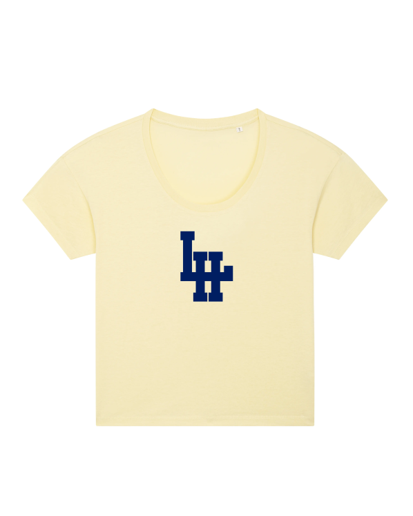 T-shirt Loose LH Girl Beurre (Saphir)