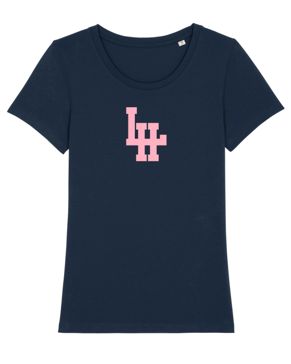 T-shirt ajusté LH Girl Marine (Rose)